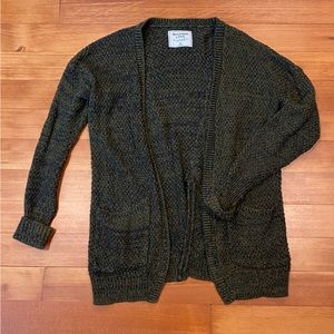 Abercrombie & Fitch Cardigan - Medium - Green